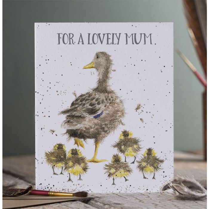 Wrendale Designs "Lovely Mum" Duck Birthday Card